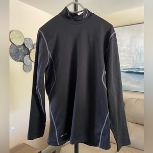 Black Nike Golf Tour Performance Men’s Dri-Fit Long Sleeve Thermal Shirt